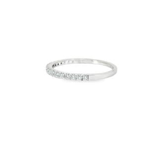 0.25 Carat Round Diamond Anniversary Wedding Band In 14K Gold