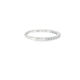 0.25 Carat Round Diamond Anniversary Wedding Band In 14K Gold