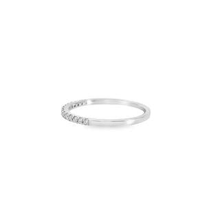 0.15 Carat Round Diamond Anniversary Wedding Band In 14K Gold