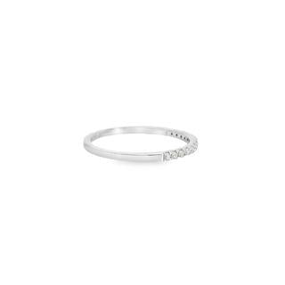 0.15 Carat Round Diamond Anniversary Wedding Band In 14K Gold