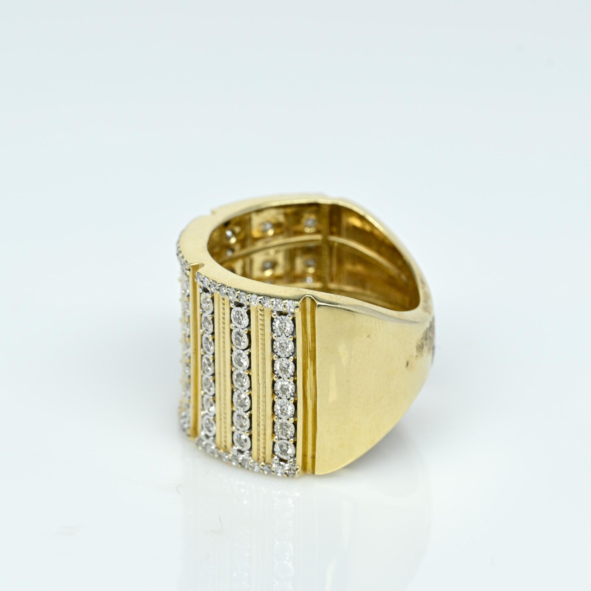 Diamond 10k Yellow Gold Ring