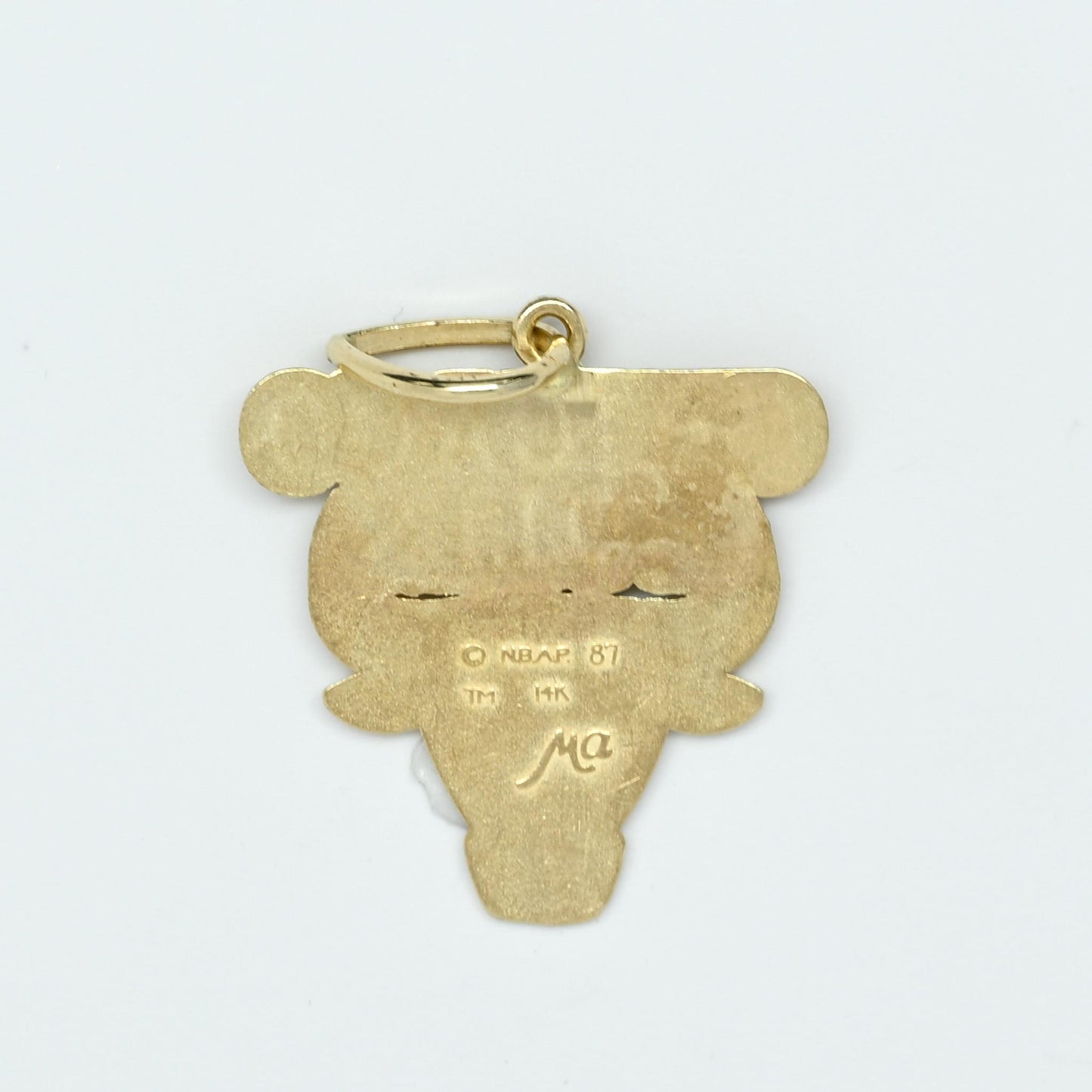 Vintage Chicago Bulls 14k Yellow Gold Pendant