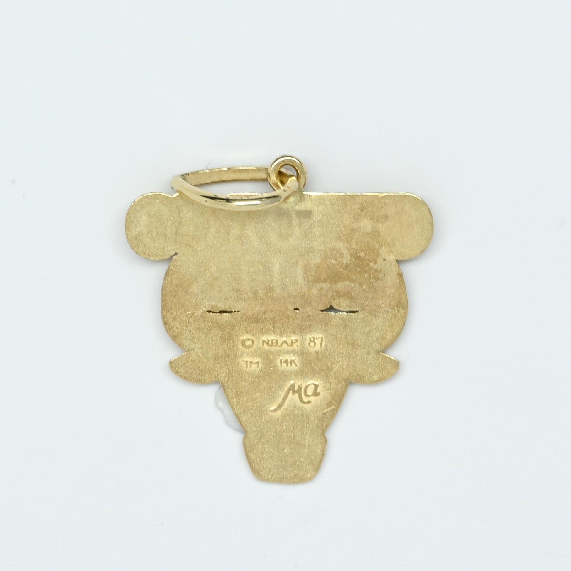 Vintage Chicago Bulls 14k Yellow Gold Pendant